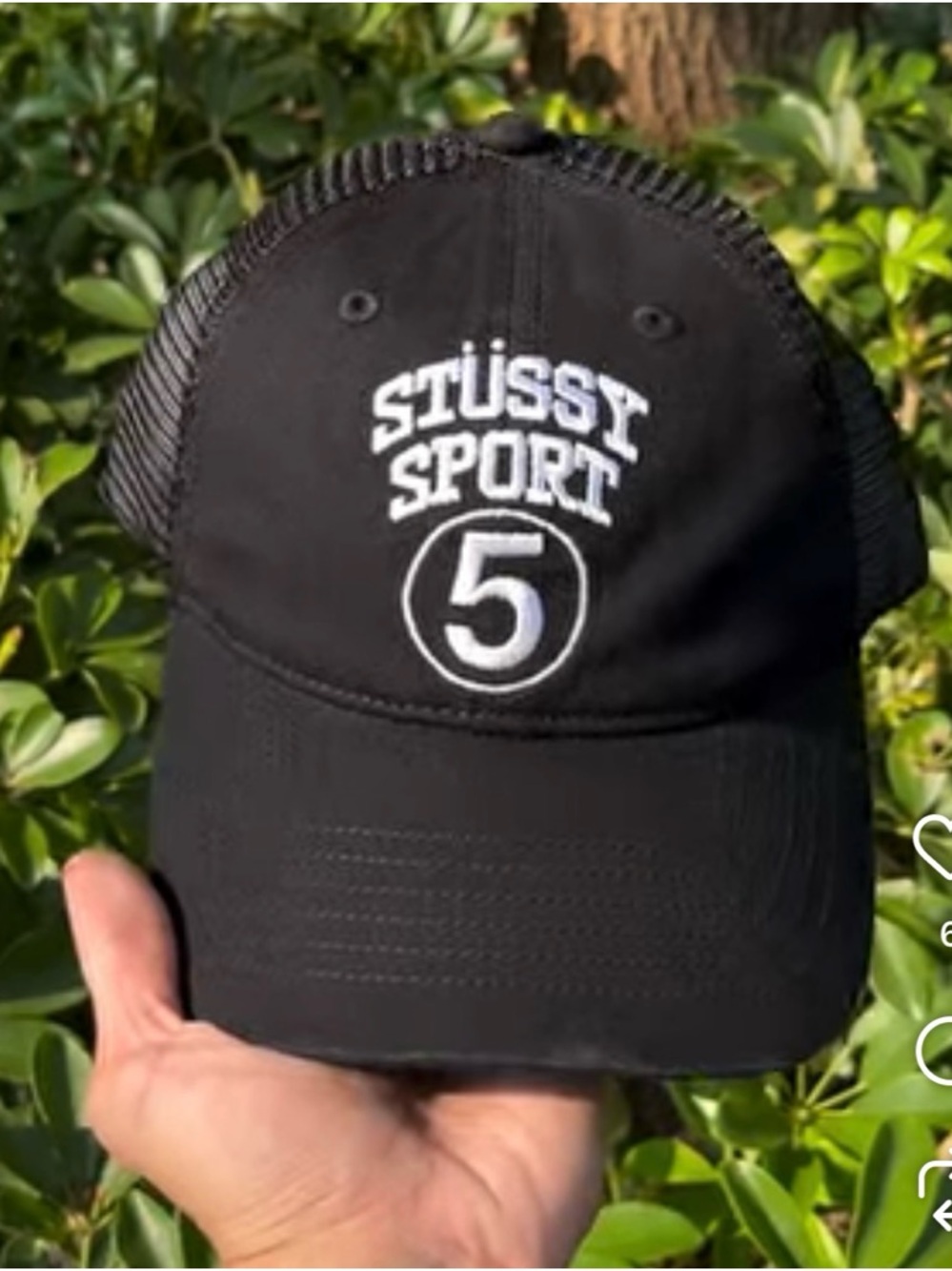 Stussy Japan Sport 5 Mesh Trucker Cap